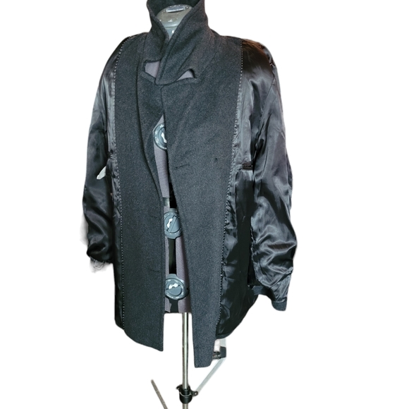 Zingora Cashmere Men's Coat Jacket - Picture 10 of 14